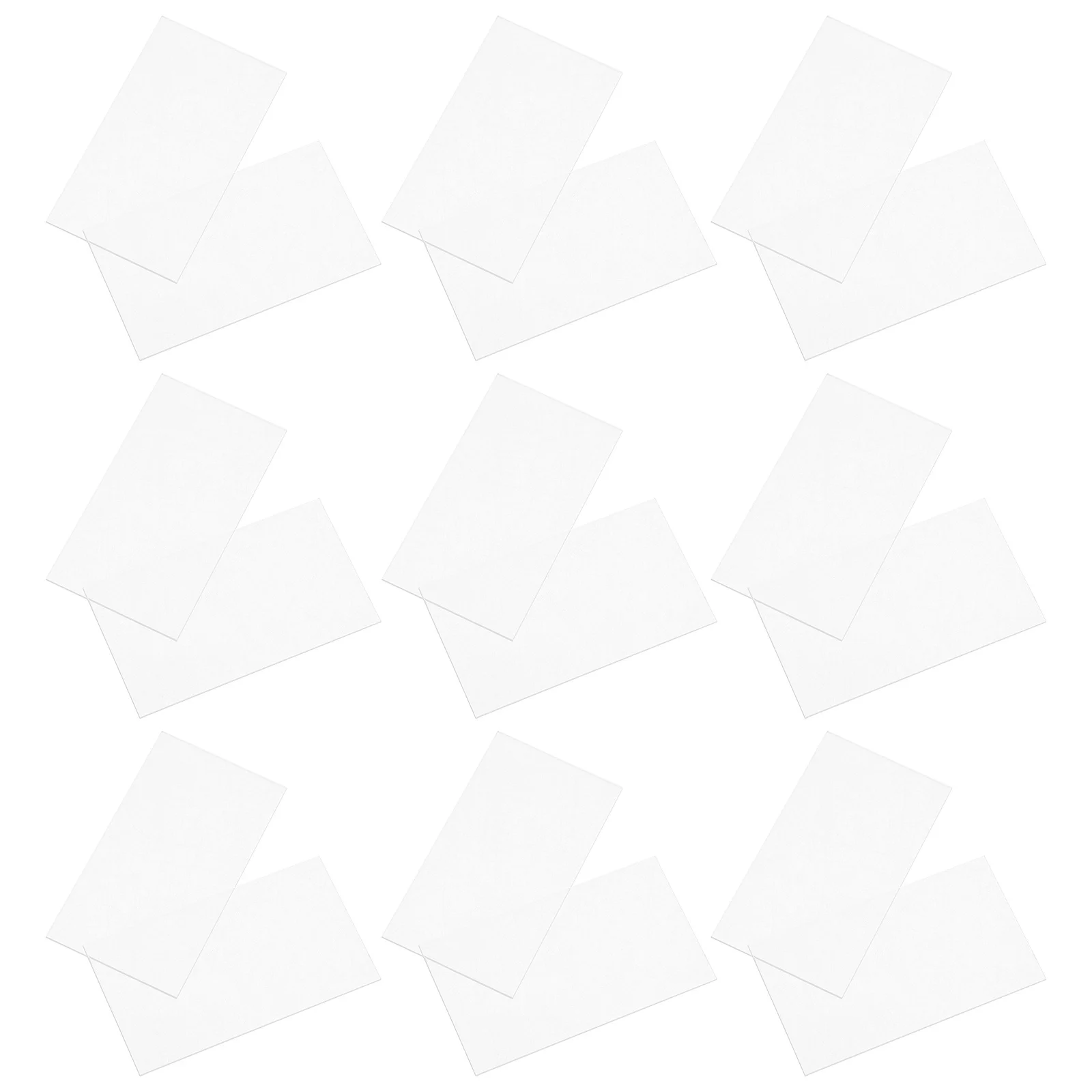 

20Pcs Acrylic Name Cards Writable Blank Table Place Cards Wedding Seating Chart Reception Table Number Holders for Party Event