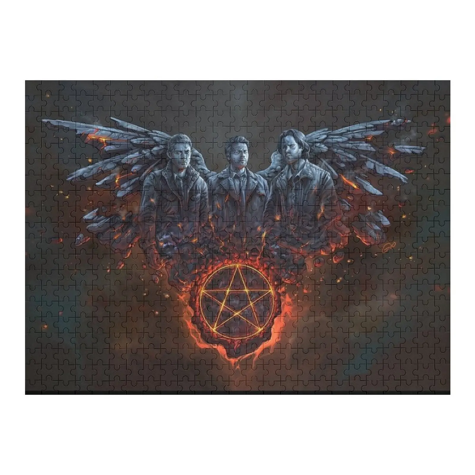 

Пазл Team Free Will Burning Art Персонализированные именные игрушки для детей Пазл