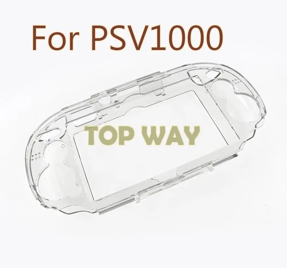 1PC Clear Crystal Protective Case Hard Shell for Sony PS Vita PSV1000 Transparent Protection Cover For PSV2000