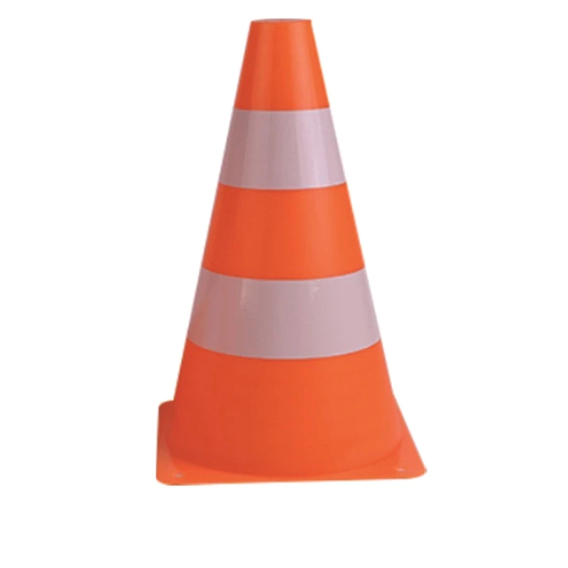 Safety Warning Roadblocks 23CM Traffic Cone Football Soccer Club Standing Block Reflective Sheet Road Sign Coaching Sports Cone