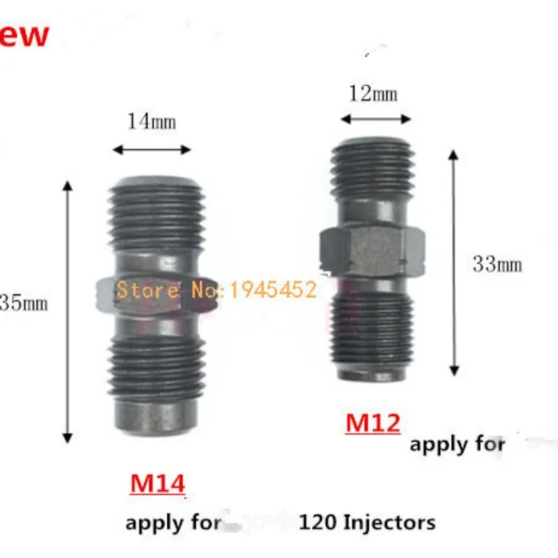 Good quality!  High Speed Steel Injector Fuel Inlet Fuel Oil Hole Screw Use for B-osch 0445 110 Series and 120 Injections