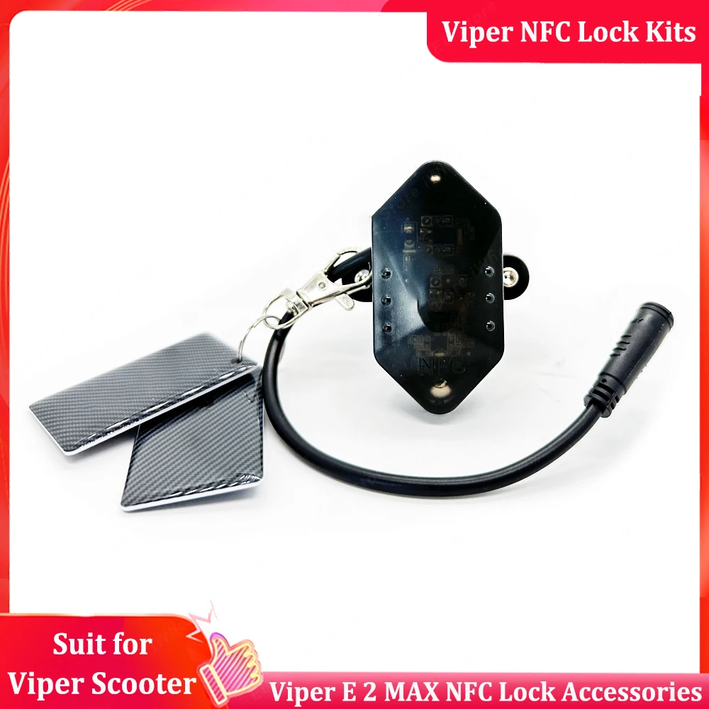 Official Viper E 2 Max New NFC Lock with Card Suit for Original Viepr Klima Max Viper Blast Electric Scooter