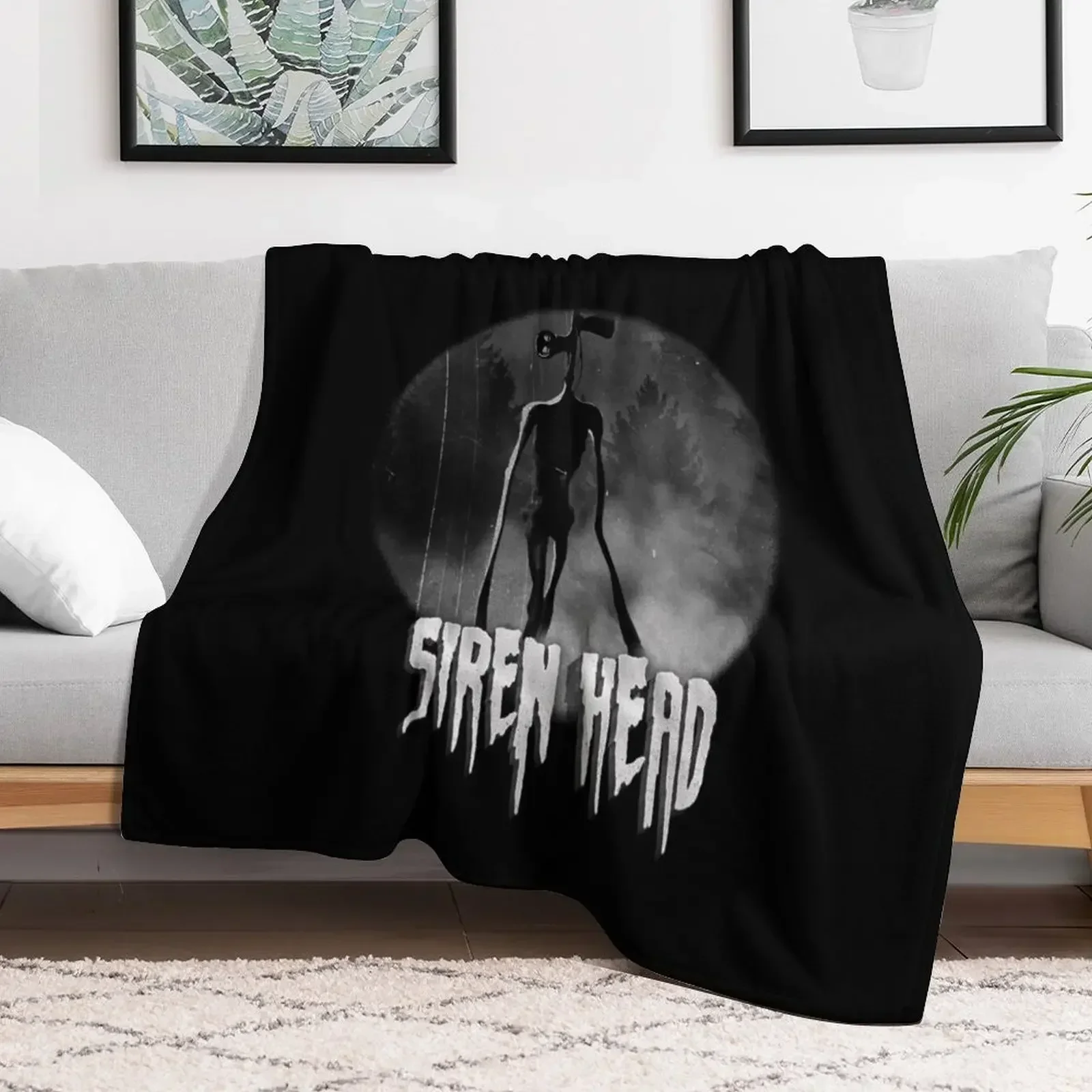 

Scary Siren Head vintage meme Throw Blanket Summer Beddings Stuffeds Moving Multi-Purpose Blankets Fashion Sofas Kid'S Blankets