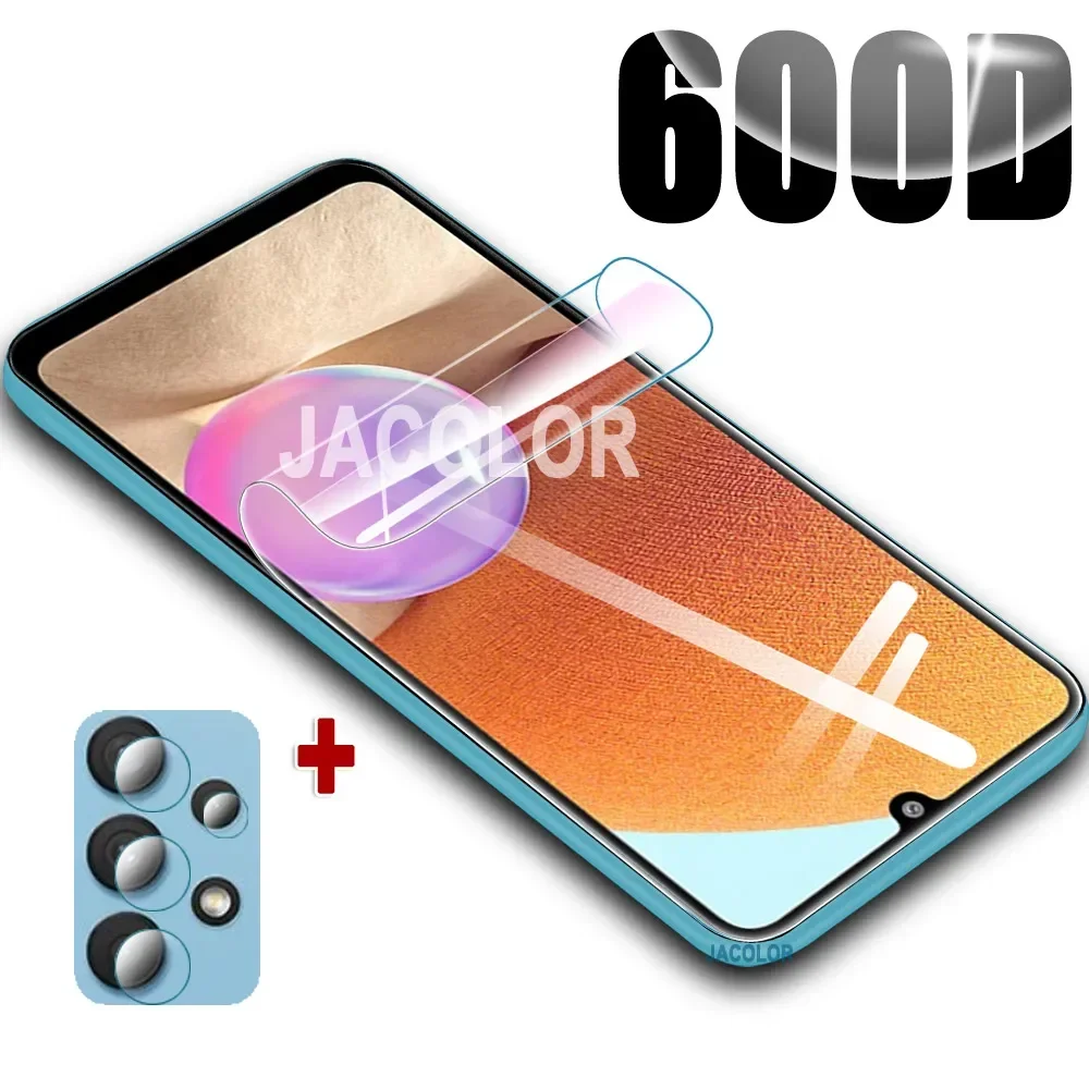 

2in1 Hydrogel Film For Samsung Galaxy A32 A52 A52S A42 A72 A12 A02S A22 5G 4G Sumsung A 72 52s 22 32 Screen Protector Protection