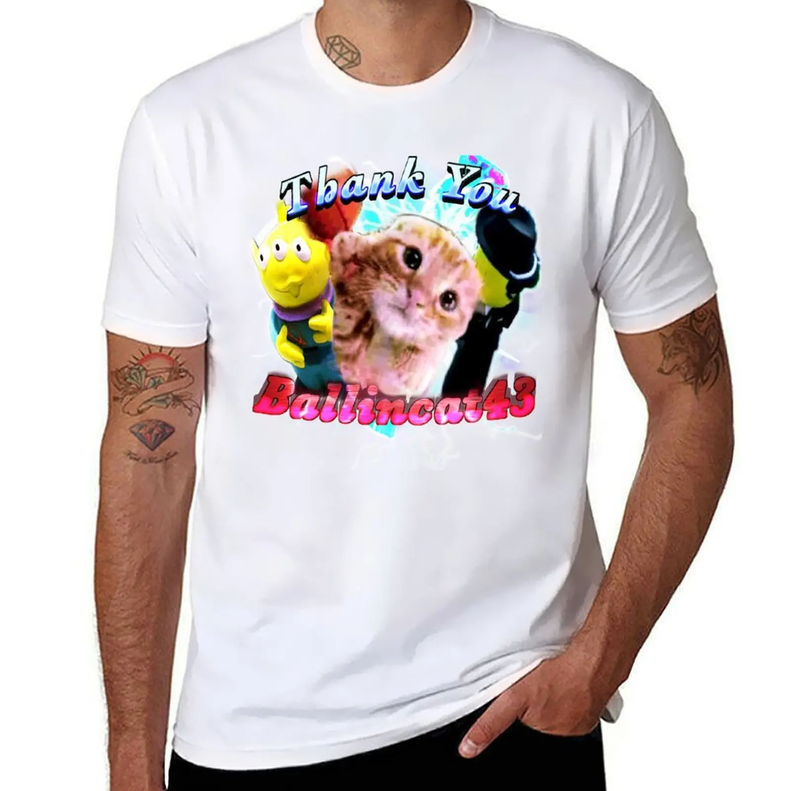 

Thank You Ballincat43 T-Shirt t shirts for man graphic vintage man t shirt designer T-Shirt