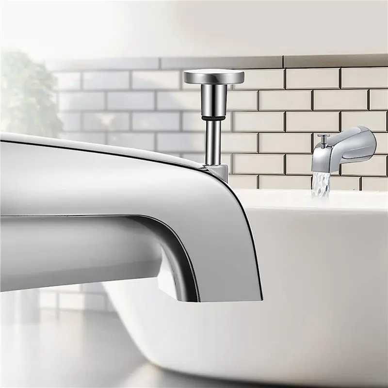 4X صنبور حوض الحمام، 5 1/4 بوصة تثبيت على الحائط الأمامي مع محول دش 1/2 بوصة IPS داخل صنبور صنبور الخيط