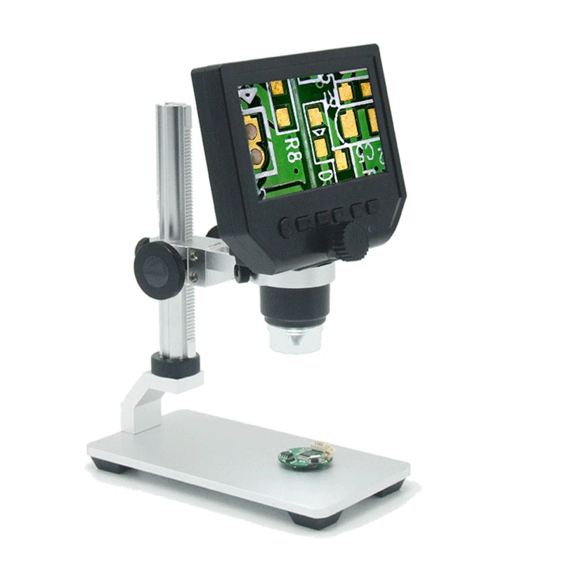 Video microscope, digital microscope, lifting bracket, 0~600 times, microscope for industrial inspection and maintenance