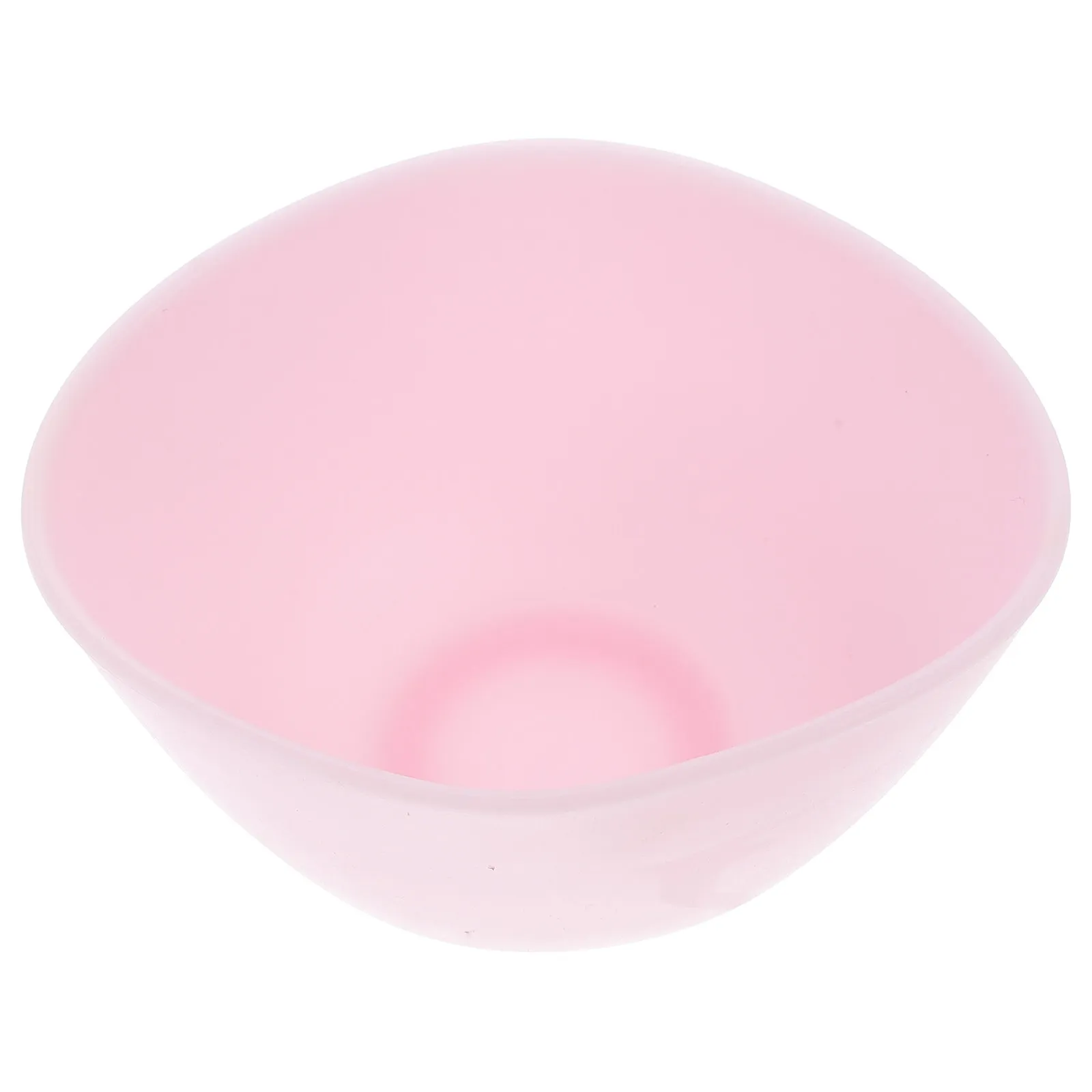 Silicone Bowl Anti-Drop Odorless 8x5cm Pink Home Use Prep Measuring Facial Mask Mixing Bowl Ideal for Spices Sauces Ingredients