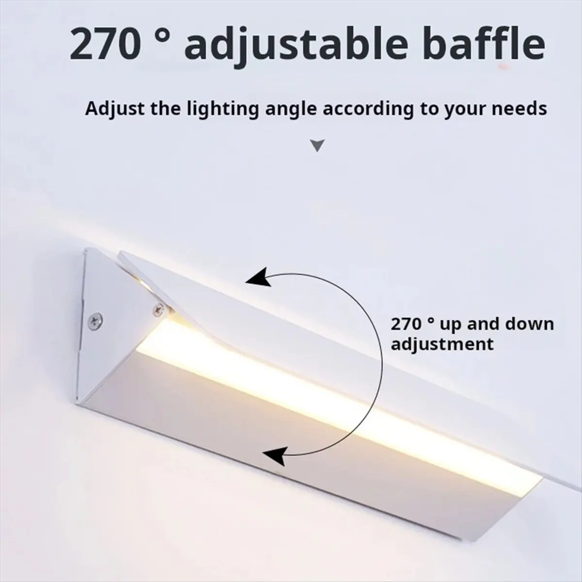 

Настенный светодиодный светильник BABQ для помещений, регулируемый по углу наклона, из алюминиевого сплава, для гостиной, спальни, зеркала, прикроватный светильник