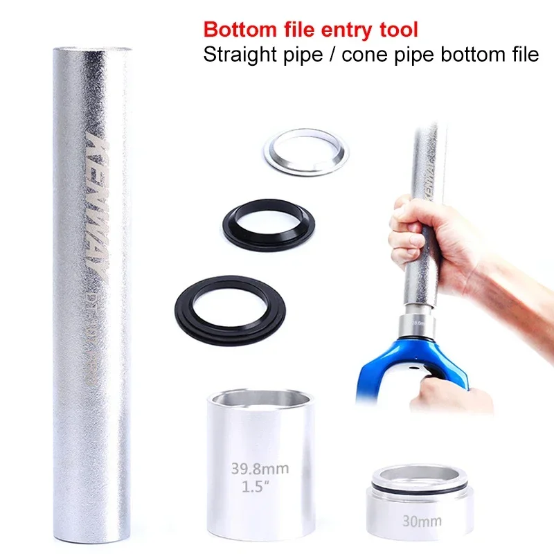 MTB Bicycle Headset Base Installation Tools Bicycle Parts Front Fork Base Installer Headset Bottom Washer Setting Tool