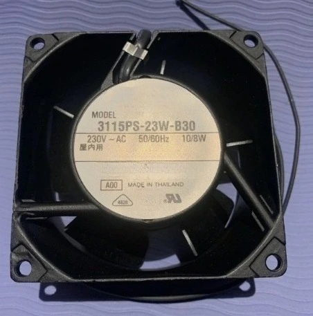 

Brand New 1PCS 3115PS-23W-B30 AC 230V 10/8W 50/60Hz 80 * 80 * 38mm Axial Cooling Fan Expedited shipping