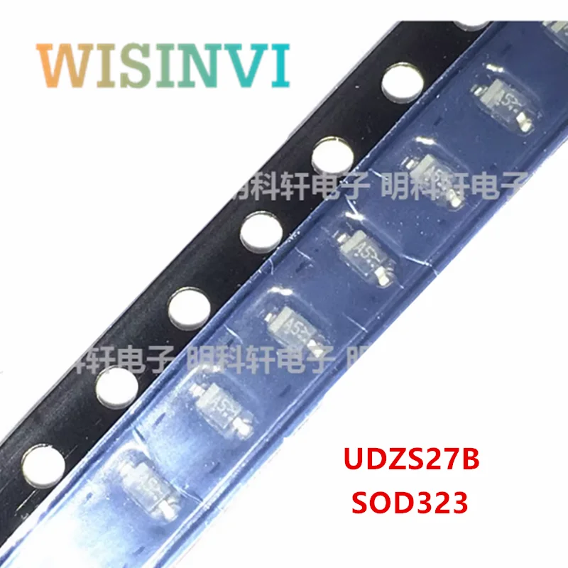 50PCS UDZS27B A5 UDZS30B C5 UDZS33B E5 UDZS6.8B F2 UDZS7.5B H2 UDZS9.1B L2 UDZS5.6B C2 SOD323 0805 Zener Voltage Regulators