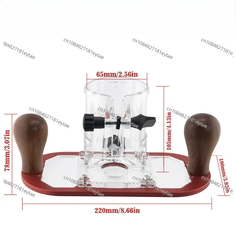 Multifunctional Woodworking Accessories, Trimming Machine Flip-chip Base, Small Gong Machine Engraving Machine Accessories view 3