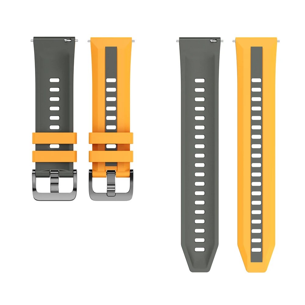 22 مللي متر الرياضة حزام ساعة سيليكون الفرقة ل TicWatch GTW/Pro 3 Ultra/E2/S2/GTH 2/GTX/Pro X/2021 Smartwatch استبدال أساور