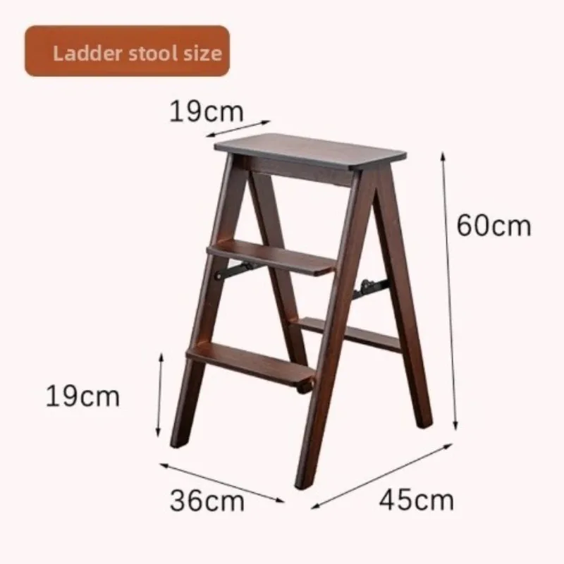 Tabouret d'échelle épais et épais pliant multifonctionnel, échelle d'escalade domestique, tabouret de Bar Portable, chaise d'escalade de sécurité