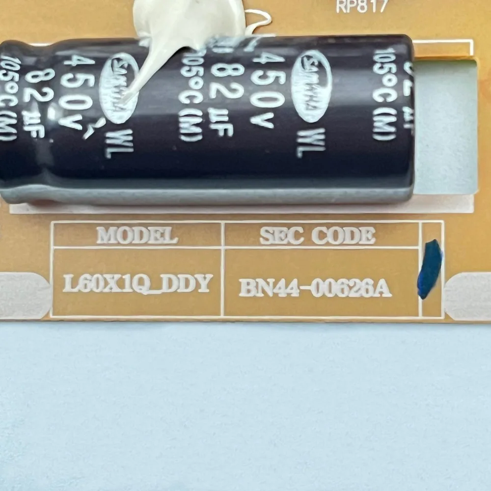 Authentic Original TV Power Board BN44-00626A L60X1Q_DDY Work Normally And is for TVs UA60F6400ARXEG UA60F6400A UE60F6100A Parts