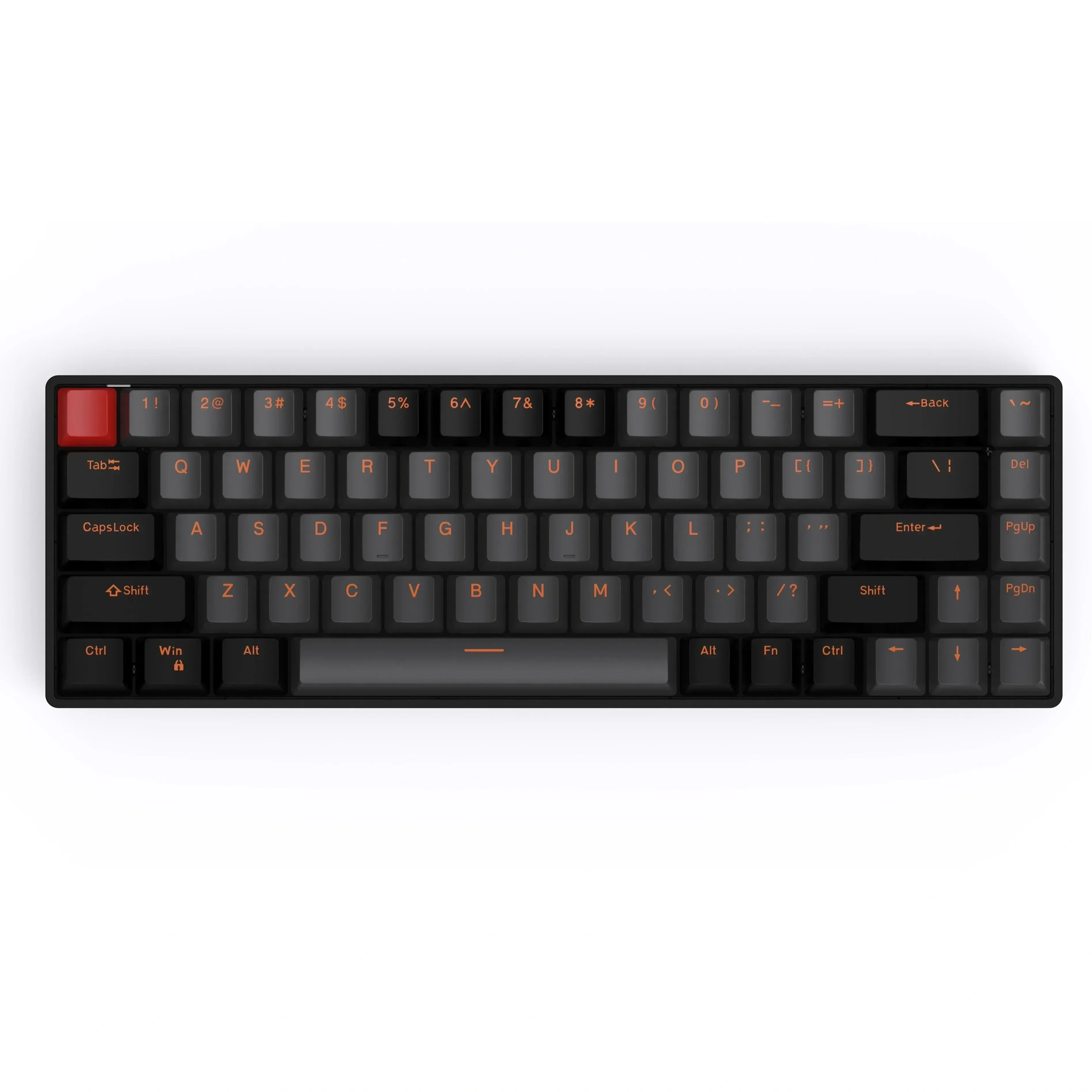 Imagem -05 - Interruptor Magnético Teclado Gamer com Fio 68 Teclas Hot Swap Teclados Mecânicos Quick Trigger Rgb Fps Gaming Keyboard Teamwolf-raven68