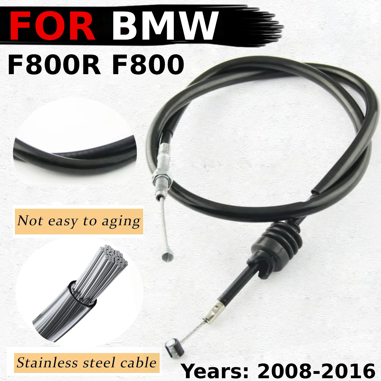 

For BMW F800R F800 2008-2016 Motorcycle Clutch Control Cable Wire Parts