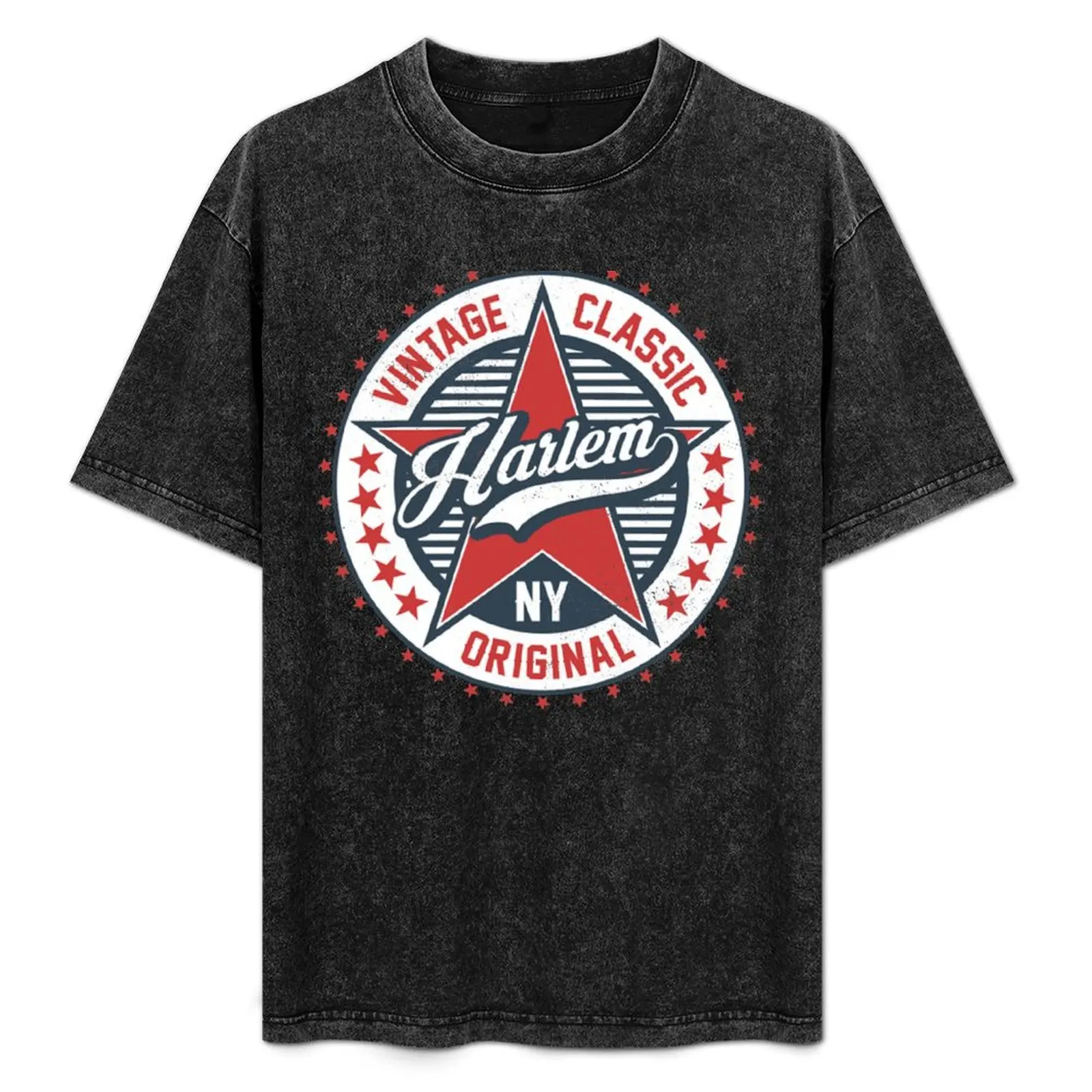 

I Love Harlem New York USA Retro Vintage Classic Original T-Shirt customizeds Short sleeve tee anime figures mens plain t shirts