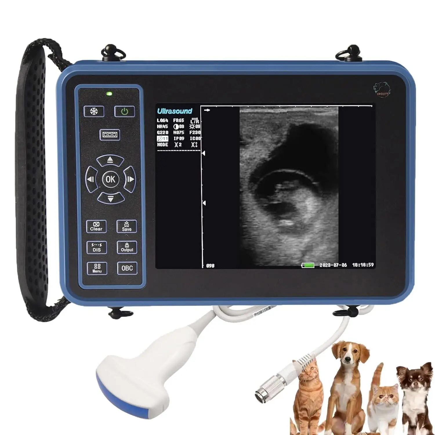 Veterinary  Scanner Portable  Test Cattle Pig Sheep Horse Farm Animals Pets
