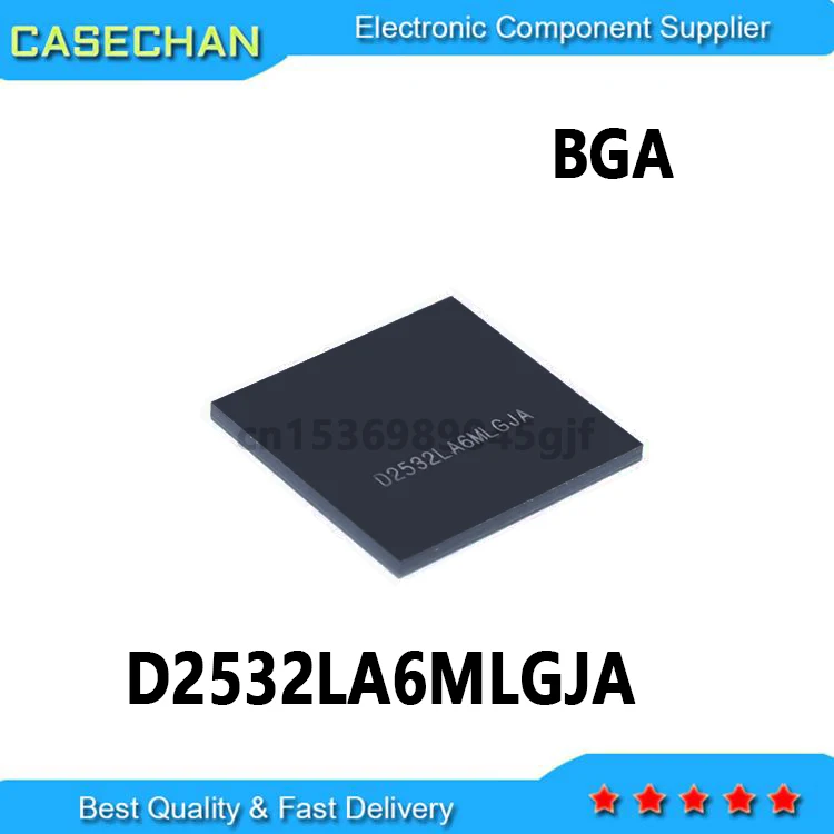 1PCS D2532 D2532LA6ML-GJA D2532LA6MLGJA BGA Memory Chip