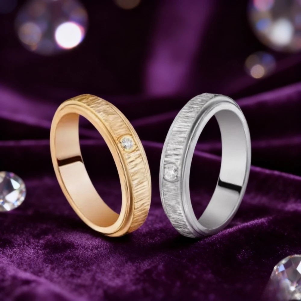 

2025 Elegant accessories Fashion - luxurious Round Ring, Indispensable for Wedding Proposals, Great Birthday Gift