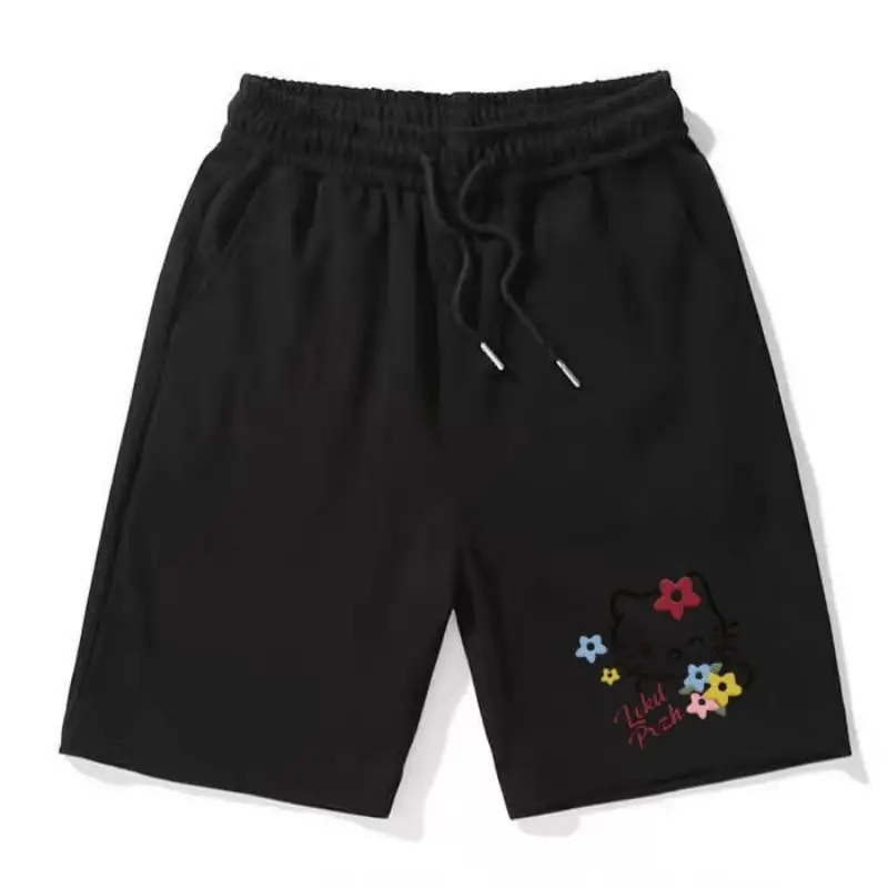 サンリオかわいいショーツハローキティ夏かわいいビーチパンツスポーツルーズカジュアル快適な通気性漫画ハイエンドギフト