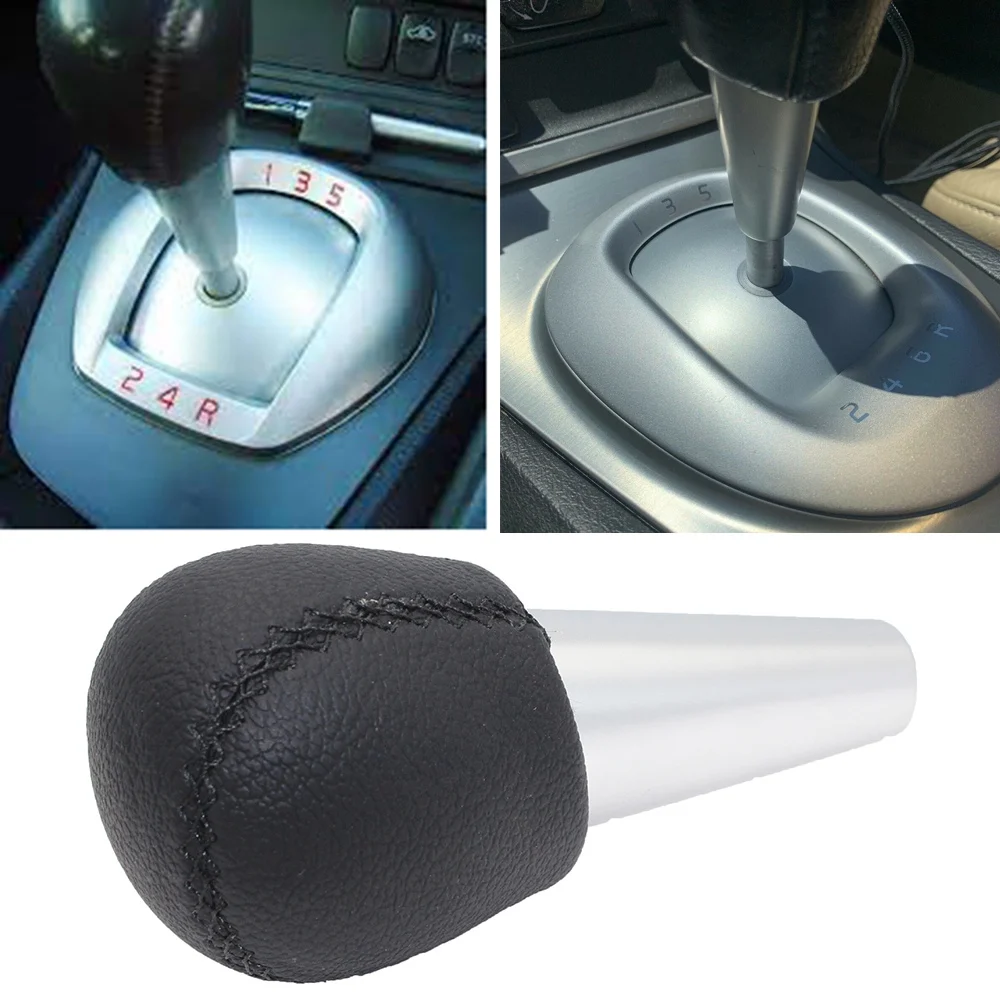 

N30R_N1 Car PU Leather Lever Shifter Hand Ball for Volvo S60 V70 S60R V70R
