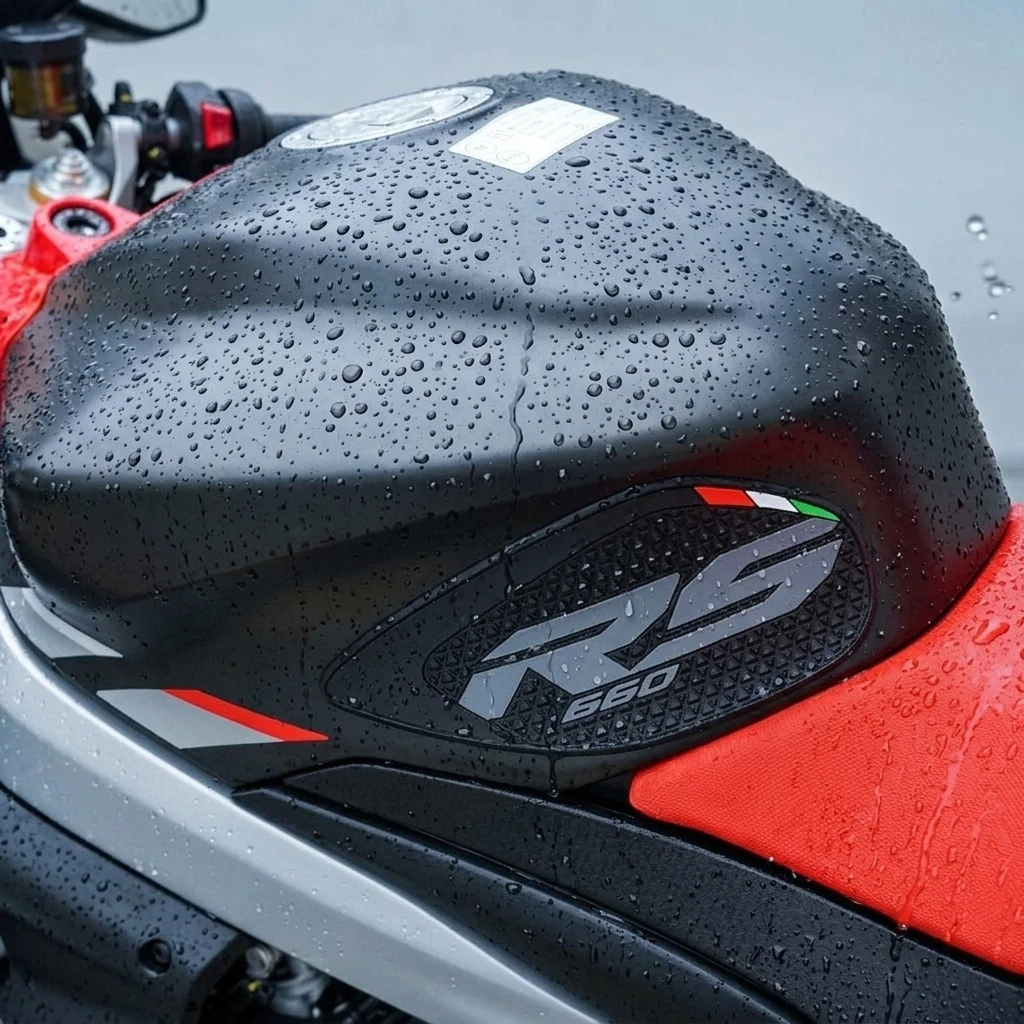 

Motorcycle Accessorie Side Tank Pad Knee Protection for Aprilia TUONO RS660 2020-2025 scratched decoration