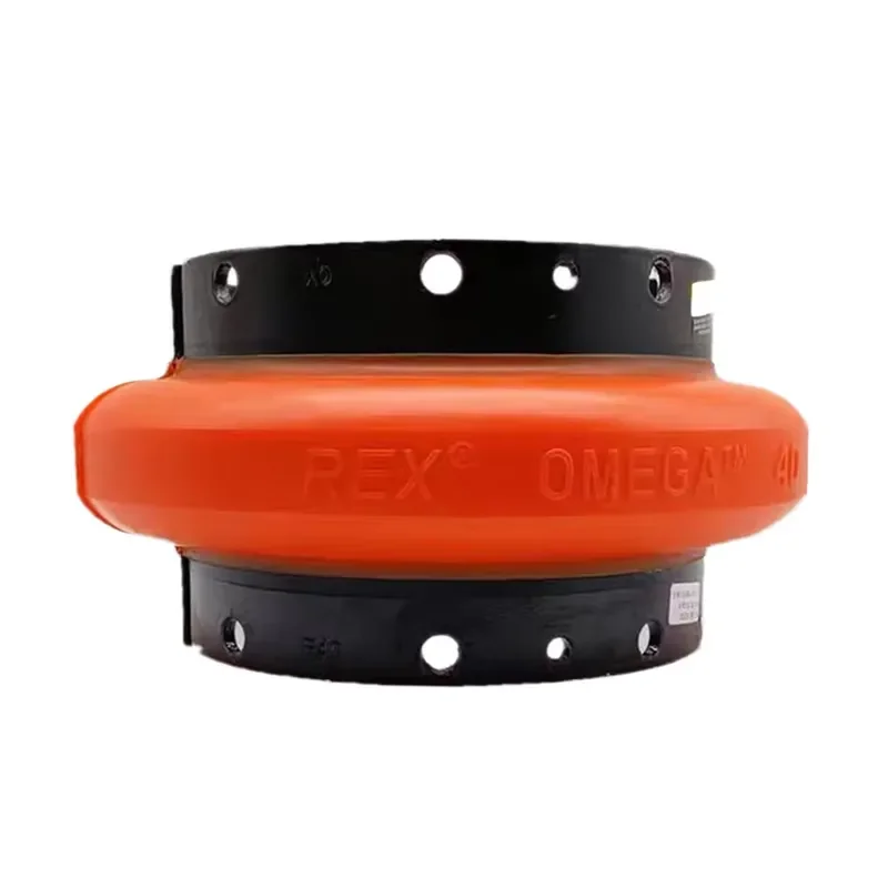 Coupling Rubber Body Ω - High Elasticity Shock Absorption Compensation for Large Displacement