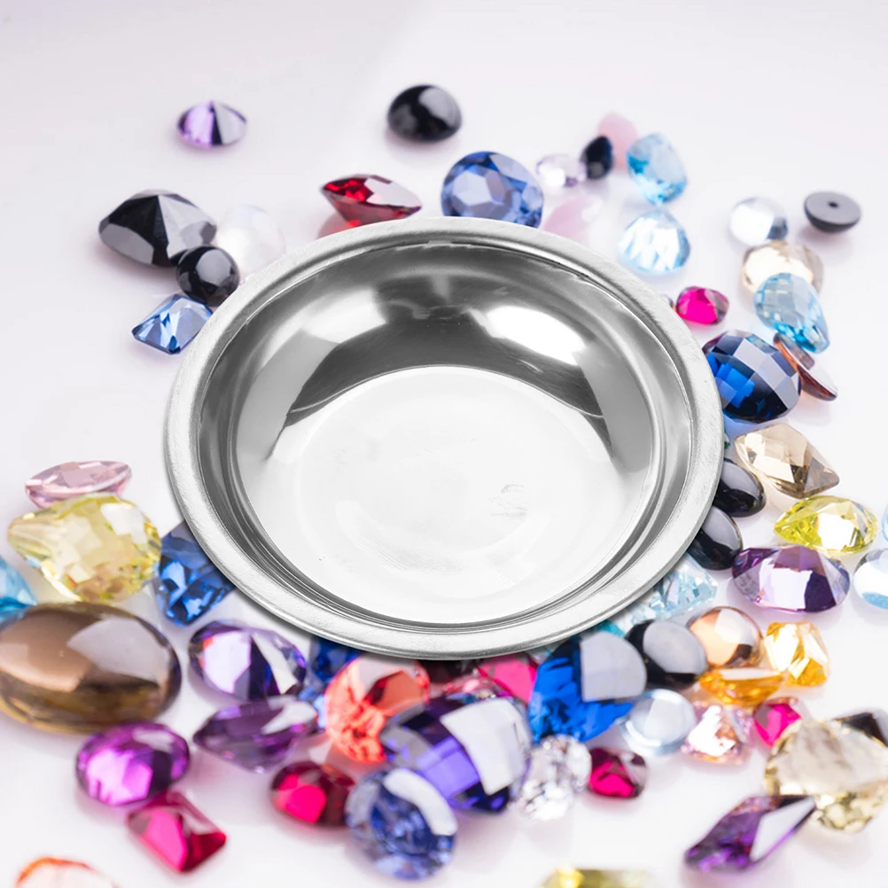 

Electronic Scale Tray Store Weighing Stainless Steel Pan Gem Trays Jewellery Dish Precise Silver Jewelry