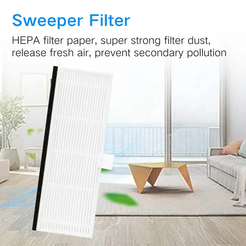 Hepa Filter Replacement Parts White Vacuum Cleaner Accessories For Vactidy Nimble T7 T8 Robot Vacuum Washable Dust Filter