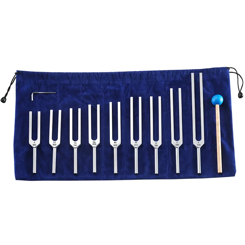 

Портативный набор камертонов, исцеляющий профессиональный набор камертонов, набор чакр, алюминиевая мембранная терапия, музыкальный инструмент, ударный инструмент