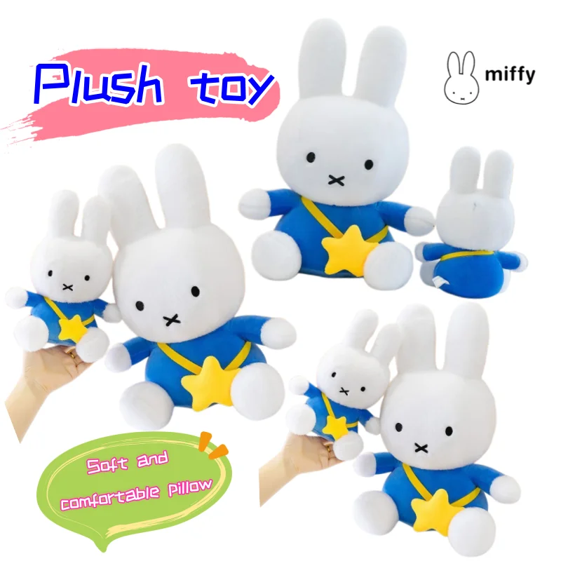 

New Miffy High-value Creative Plush Doll Cartoon Cute Sofa Soft and Comfortable Pillow Ornament Decoration for Girlfriend Gift