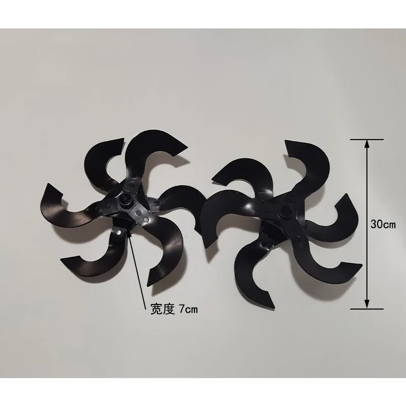 Grass Trimmer Head, Straight and Inclined Plates, Ditching Attachment, Small Household Grass Cutting Wheel Accessories