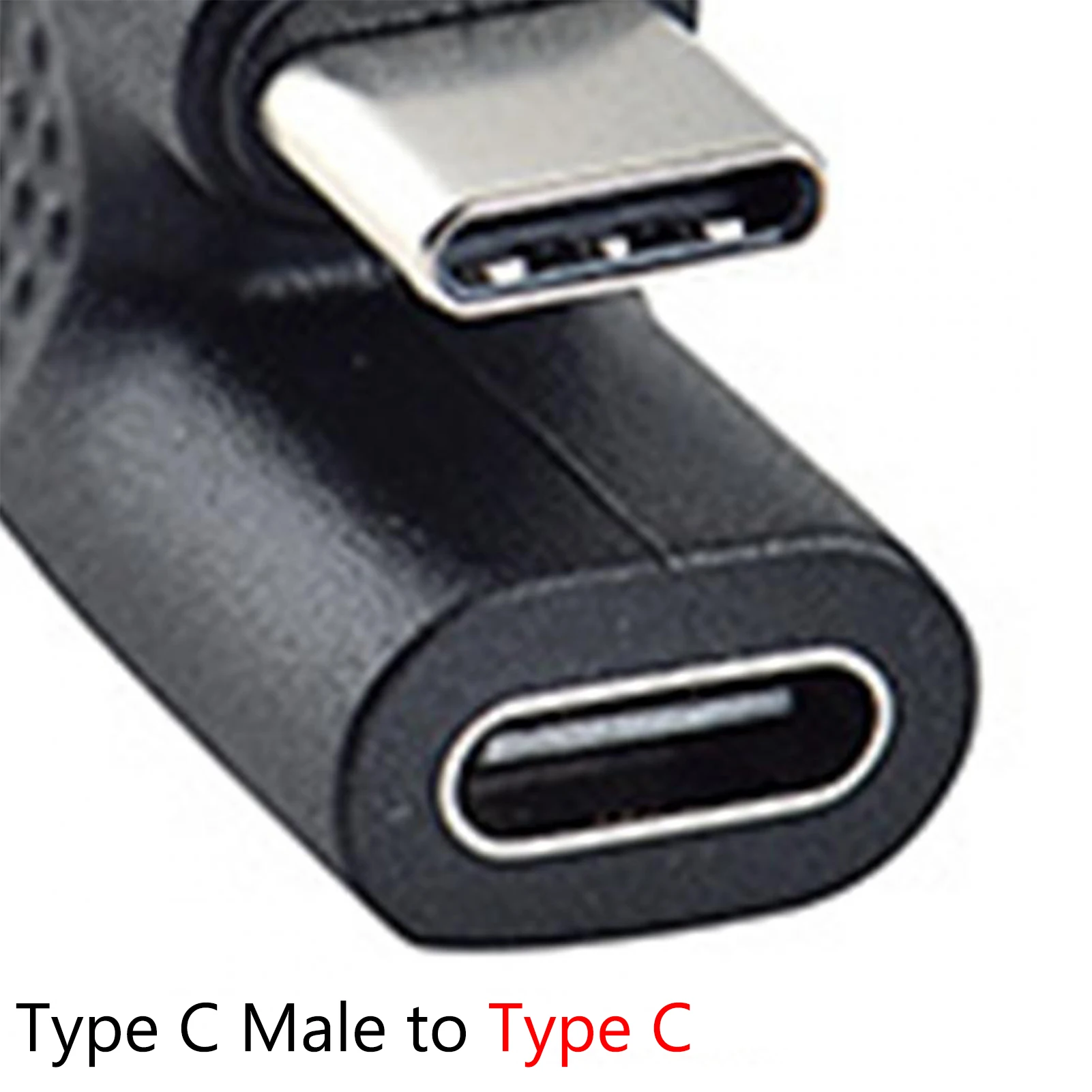 U shaped 360° Angled USB 3 1 Type C Male To Female To Micro USB Female OTG USB C Converter Adapter For