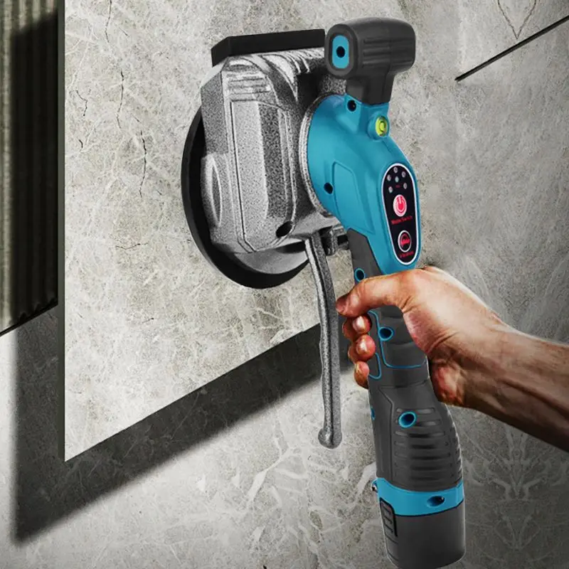 Hot Selling Cordless Lithium Electric Tiling Leveling Machine Ceramic Suction Tools Vibrator Laying Paving Tool