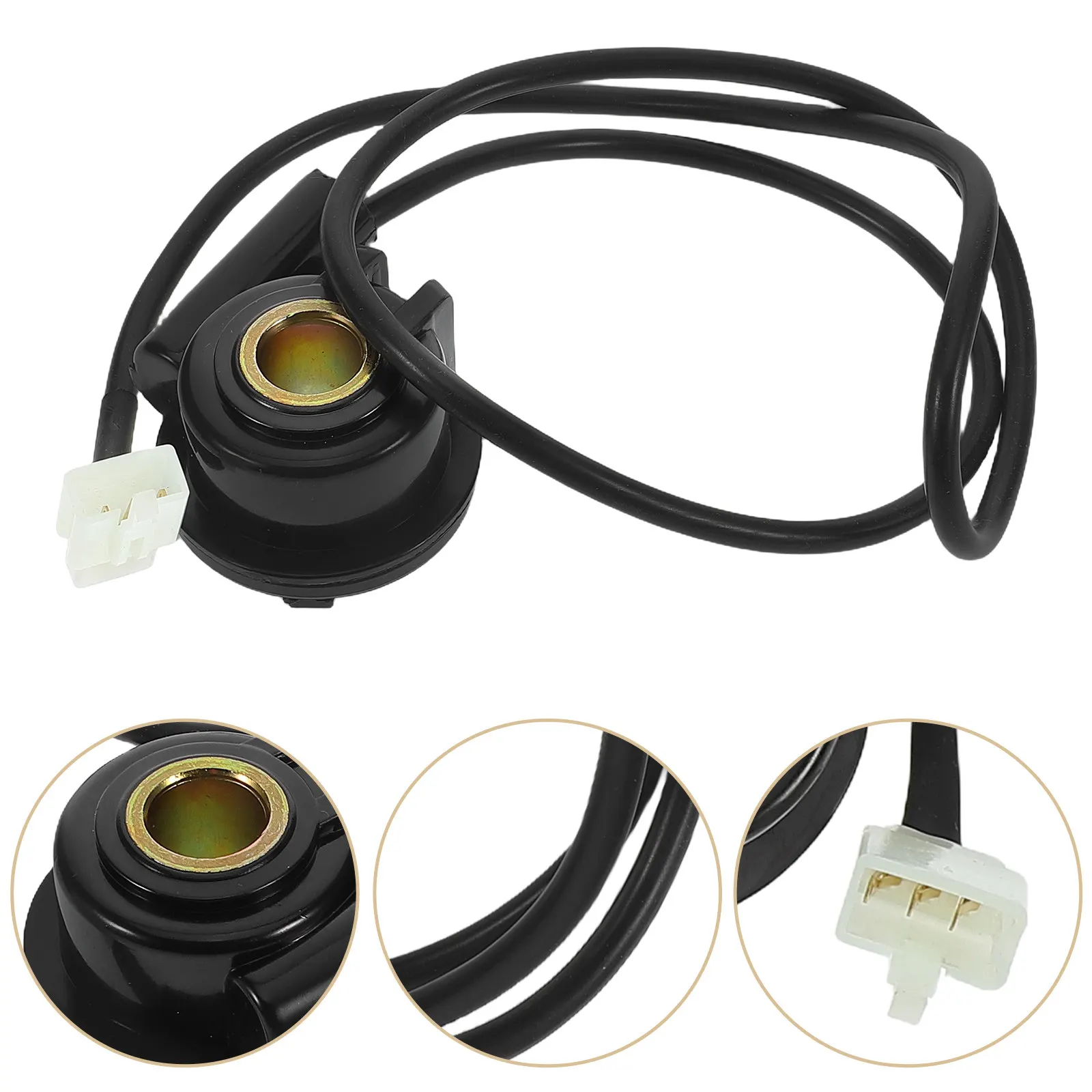 

Universal Motorcycle Digital Odometer Sensor Cable Black High Precision Speed Sensor for Reliable Speedometer