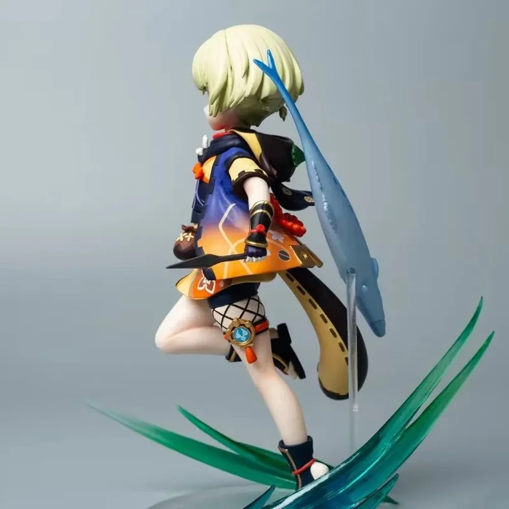 Anime Genshin Impact Figure Sayu Anime Figure 19cm PVC Figures Klee Sword Art Online Figure Desk Decoration Kid Birthday Gift