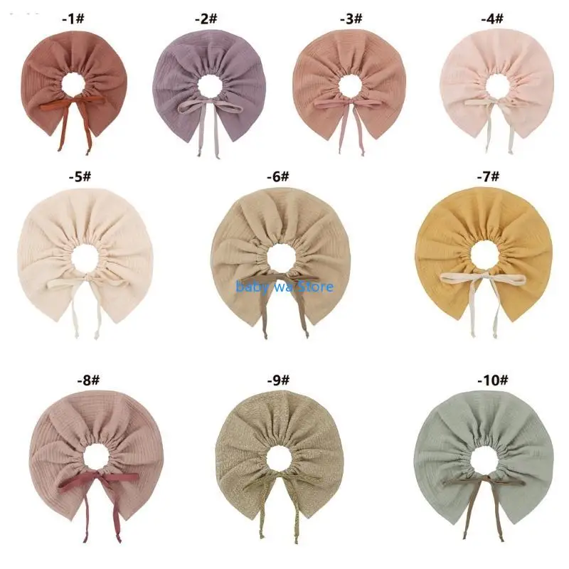 

Adjustable Solid Color Bib Baby Stuff Feeding Drawing Apron Sleeveless Bandana Scarf for Boys Girls Dirtyproof 4XBD