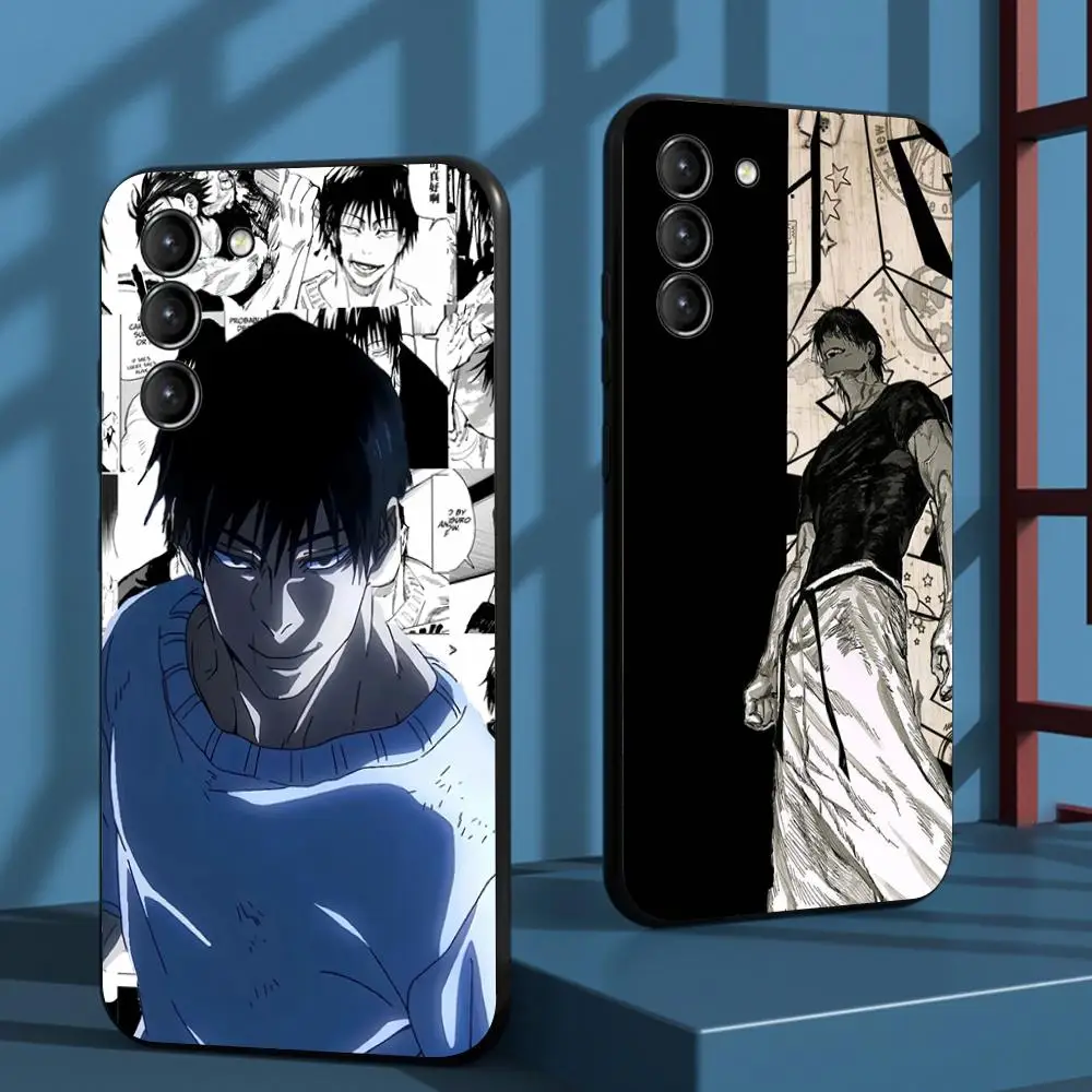 

Toji Fushiguro cool man design Phone Case For Samsung Galaxy S25 S24 S23 S22 S21 S20 Plus Ultra Note20 Limited Soft Black
