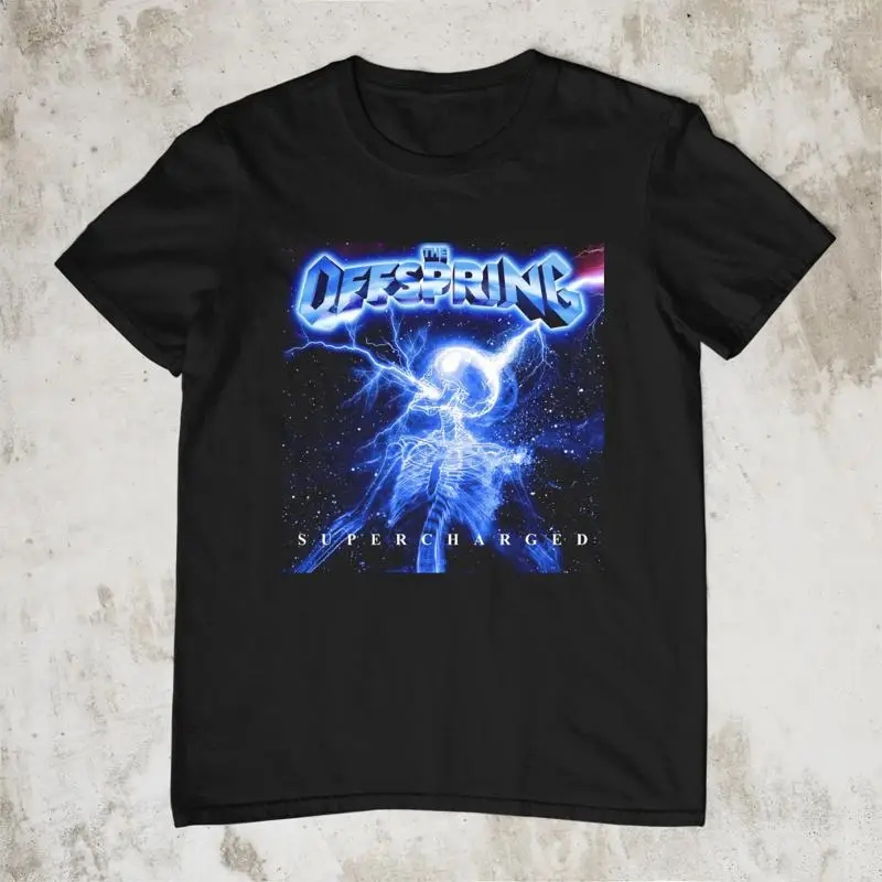 

New The Offspring Supercharged 2024 Black All Size T Shirt Ob17