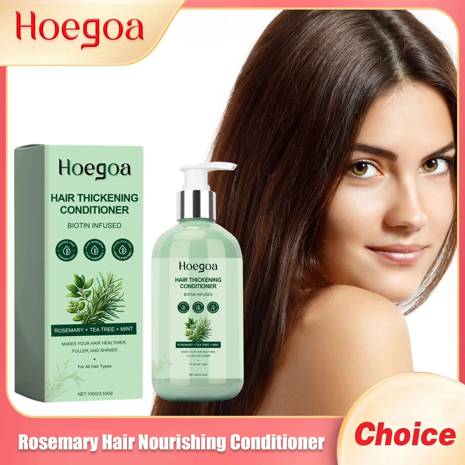 

Rosemary Hair Nourishing Conditioner Reduce Split Ends Improve Dry Repair Damaged Promote Wellness Keep Smoothing Hair Care Mask