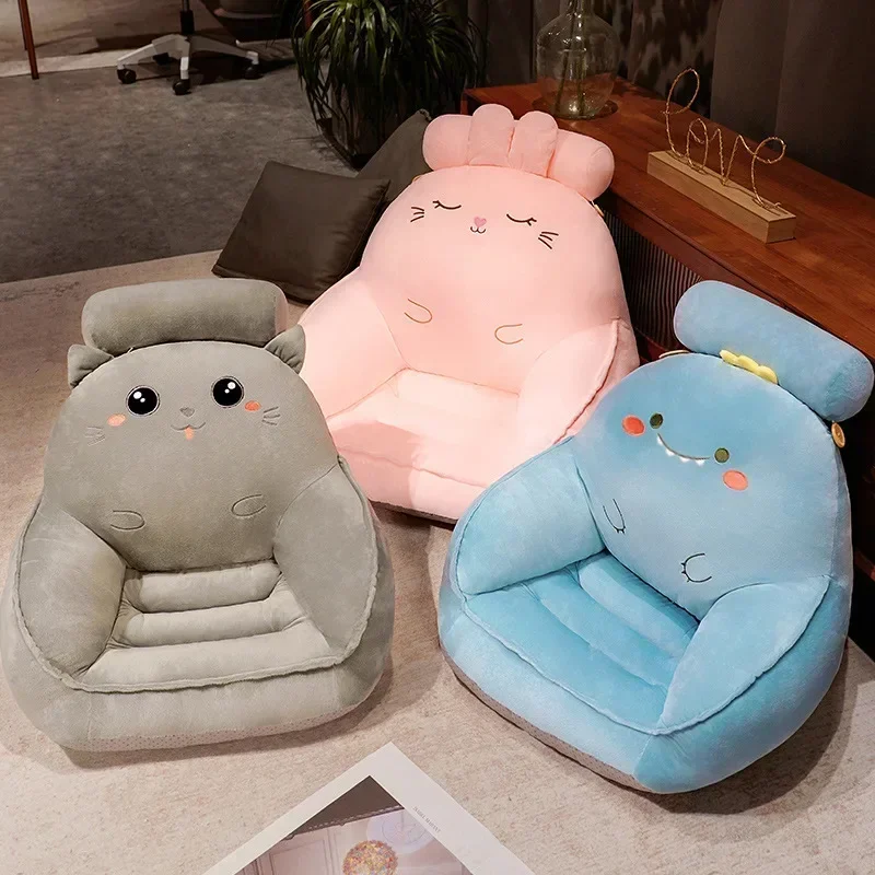 Modern Minimalist Creativity Children Sofa Lazy Back Chair Tatami Kids Chairs Small Sofa for Children Cute Chair Easy To Clean