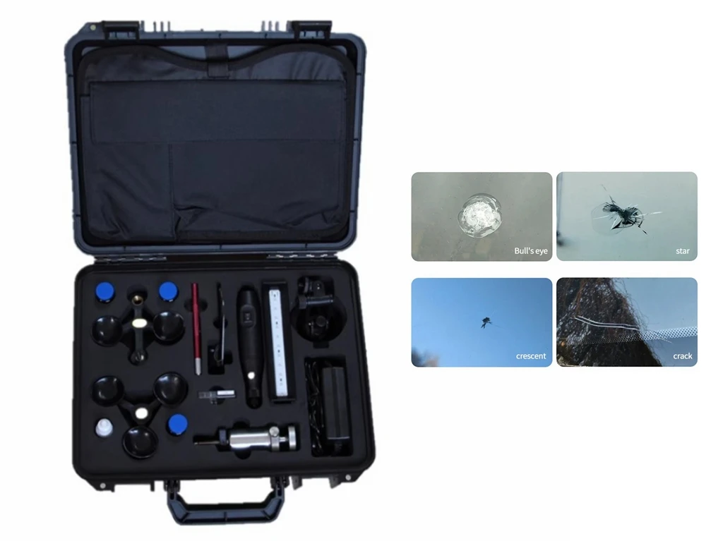Top Grade Professional Scratch Windscreen Crack Repair Kits Car Glass Restoration Machine
