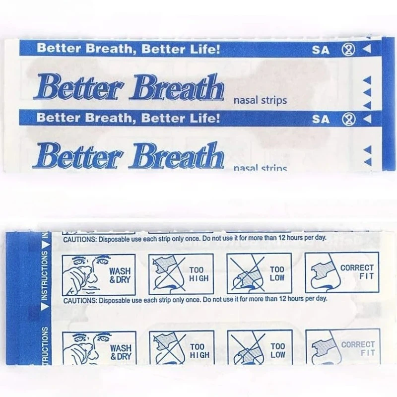 Stop Sleeping Well 50/100/200pcs Breathing Nasal Strips Snoring Anti Snoring Strips Easier Better Breathe Health Care Right Way image 5