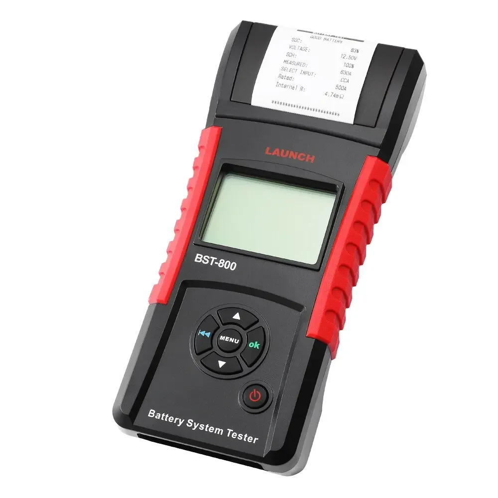 LAUNCH BST-800 Car Battery Tester 12V 24V Automotive Battery Load Tester on Battery Cranking Charging System