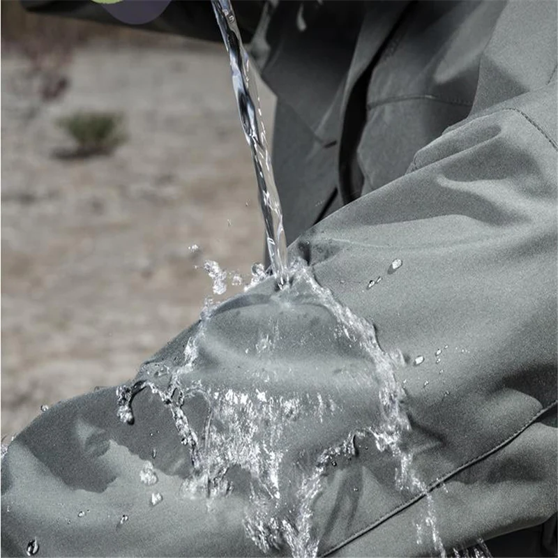 Quality Kurtka Commander Tactical Jacket Men Waterproof Hooded Chaqueta Tactica Autumn And Winter Multi Pockets Hunting Clothes - view 2