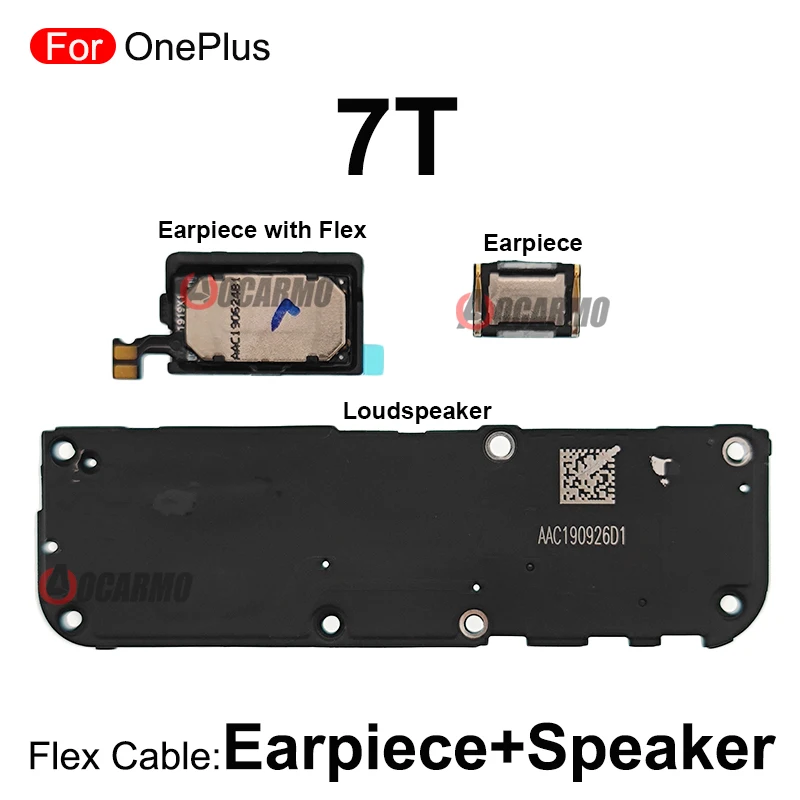 Oryginalna słuchawka z głośnikiem dousznym Flex Cable + głośnik do części naprawczych OnePlus 7T 1 + 7t