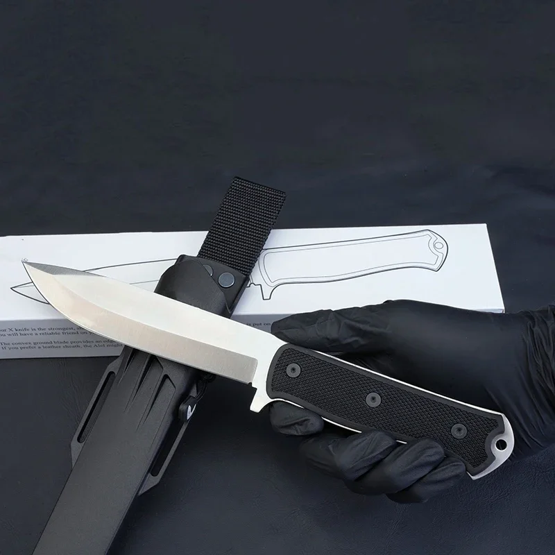 Нож для выживания на открытом воздухе A1x, тактическое оборудование для самообороны, маленький прямой нож, охотничий острый фруктовый нож Нож для выживания на открытом воздухе A1x, тактическое оборудование для самообороны, маленький прямой нож, охотничий острый фруктовый нож